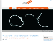 Tablet Screenshot of jialigallery.com